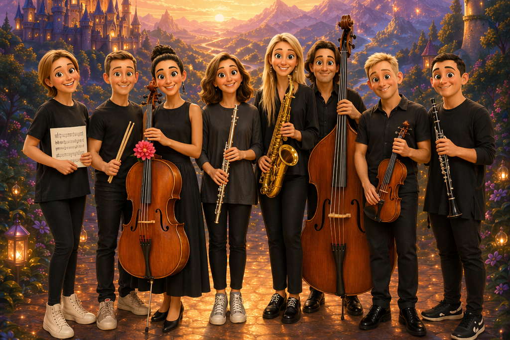 Disney & Pixar*. Ансамбль ClassicaPlus**